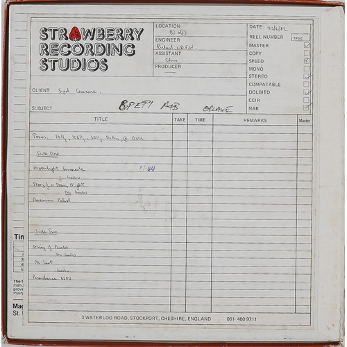 95 - Syd Lawrence - Reel-To-Reel Tape

Recorded at Strawberry Recording Studios North, Stockport on the 2... 