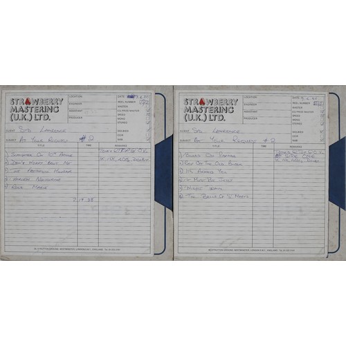 113 - Syd Lawrence - At Your Request #2 - Reel-To-Reel Tapes

Recorded at Stawberry Mastering (U.K.) LTD.,... 