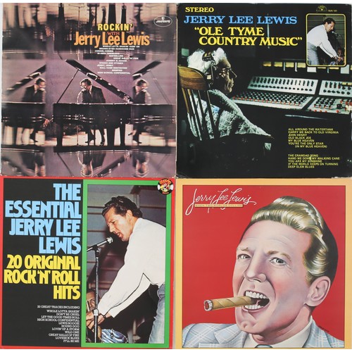 116 - Collection of 4 Jerry Lee Lewis LPs

Includes: Ole Tyme Country Music - SUN 121, Rockin' With Jerry ... 