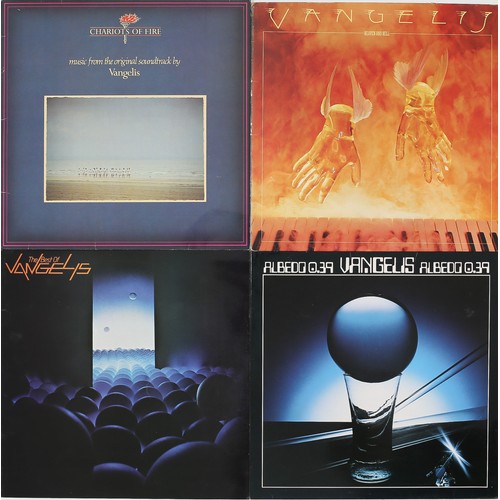 122 - Collection of 4 Vangelis LPs

Includes: Albedo 0.39 - RS 1080, The Best of Vangelis - PL 25174, Heav... 