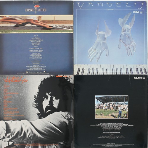 122 - Collection of 4 Vangelis LPs

Includes: Albedo 0.39 - RS 1080, The Best of Vangelis - PL 25174, Heav... 