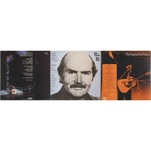 117 - Collection of 3 Tom Paxton LPs

Includes: Up & Up - EVLP 2, Saturday Night - MAMS 1003, OC 062-98 38... 