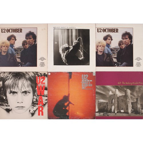 118 - Collection of 6 U2 LPs

Includes: War - ILPS 9733, October - ILPS 9680, and Wide Awake In America (U... 