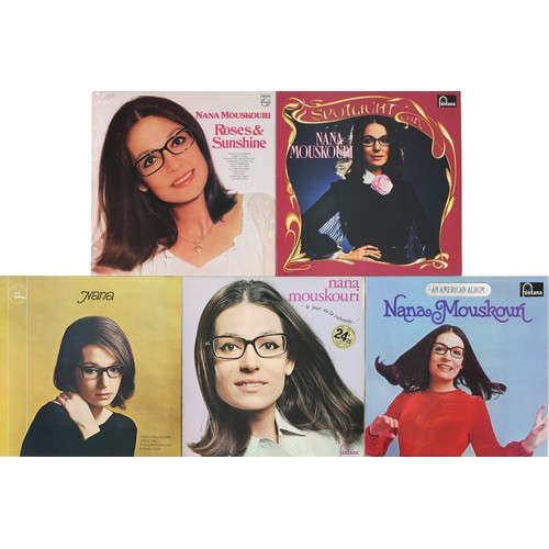 119 - Collection of 5 Nana Mouskouri LPs

Includes: Spotlight On Nana Mouskouri - 6641 197, Nana - STL 526... 