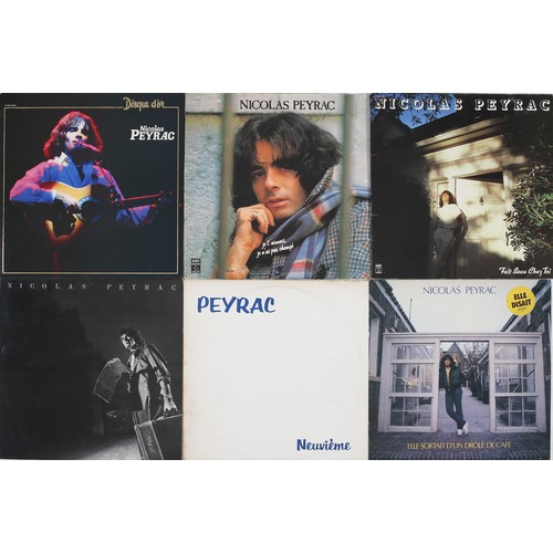 123 - Collection of 6 Nicolas Peyrac LPs

Includes: Nicolas Peyrac (Dutch pressing) - CBS 25640, Disque D'... 