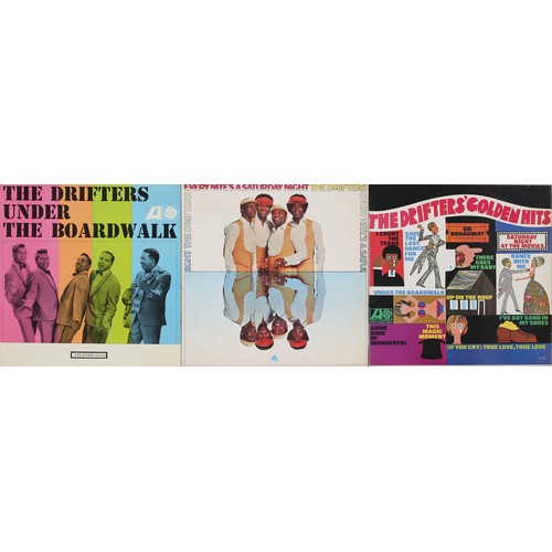 124 - Collection of 3 LPs from The Drifters

Includes: Under The Boardwalk (US pressing) - 8099, Every Nit... 