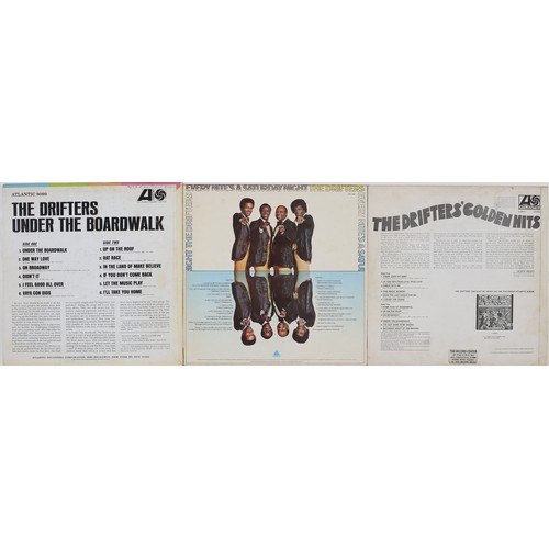 124 - Collection of 3 LPs from The Drifters

Includes: Under The Boardwalk (US pressing) - 8099, Every Nit... 