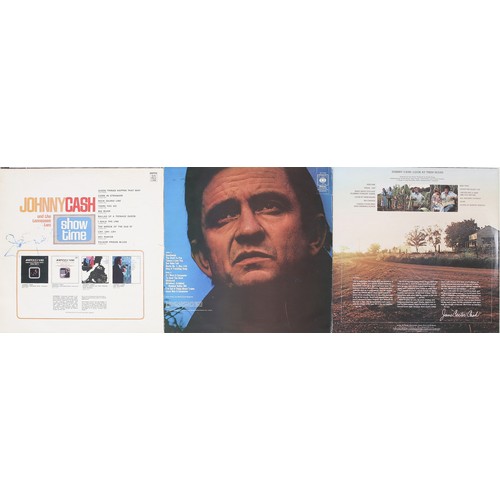 137 - Collection of 7 Johnny Cash LPs

Includes: One Piece At A Time - S 81416, Johnny Cash Sings Precious... 