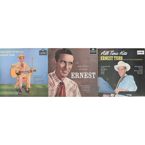 142 - Collection of 3 Ernest Tubb LPs

Includes: All Time Hits - CPS 36, The Daddy Of 'Em All - HAT 3015, ... 