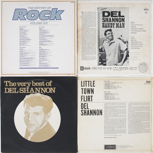 153 - Collection of 4 Del Shannon LPs

Includes: Handy Man - SL 10115, Little Town Flirt - HA-X 8091, The ... 