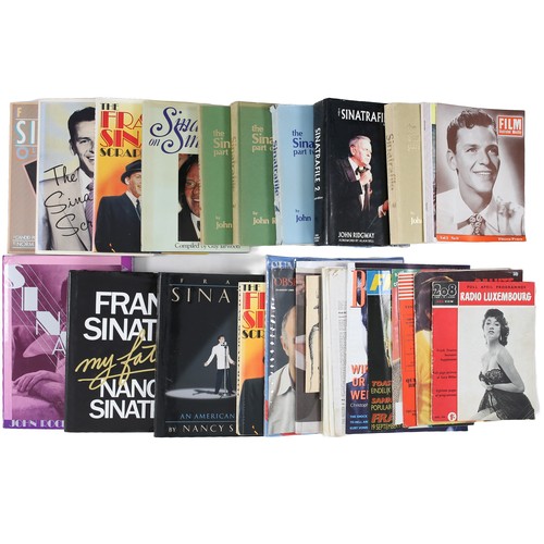 201 - Collection of Frank Sinatra Superfan Ephemera

Including 13 books, magazines, what appears to be a c... 