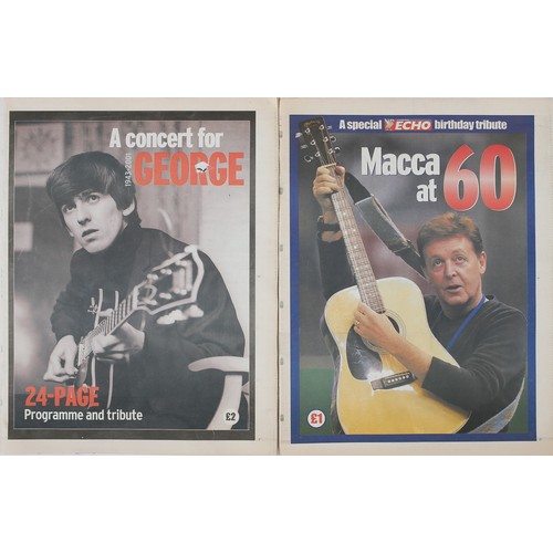 204 - The Beatles Memorabilia

2 x tributes from The Liverpool Echo

A 24-page programme and tribute 