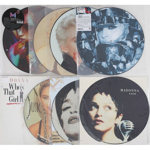 194 - Madonna Picture Discs

A fantastic collection of 7 picture discs and 1 LP. Titles include: Interview... 