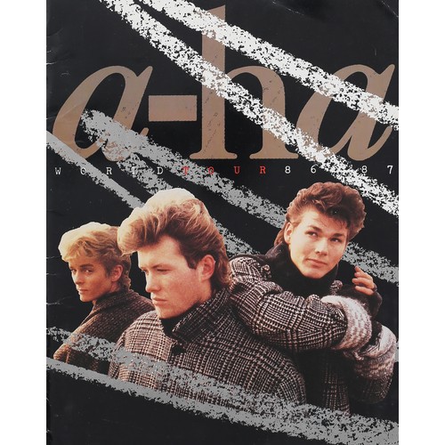 184 - A-ha World Tour 86/87 Programme