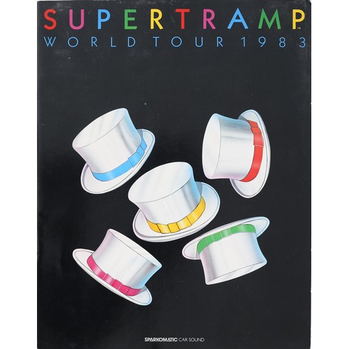 216 - Supertramp Concert Programme

Supertramp World Tour 1983 concert programme with ticket stub from Ear... 