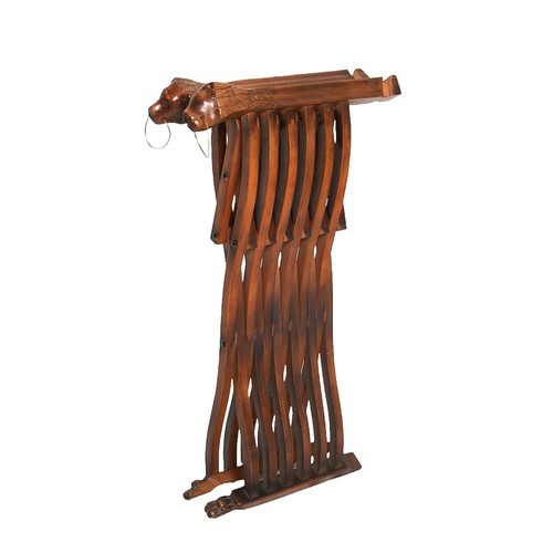 84 - Reproduction Savonarola-Type Folding Chair.