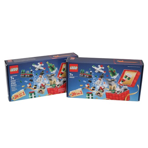 112 - Two Lego Sets - 24 in 1. Aged 7+. 40222