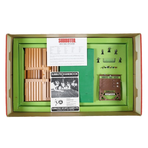 114 - Rare Vintage Subbuteo Stadium Edition Table Soccer. In original box.