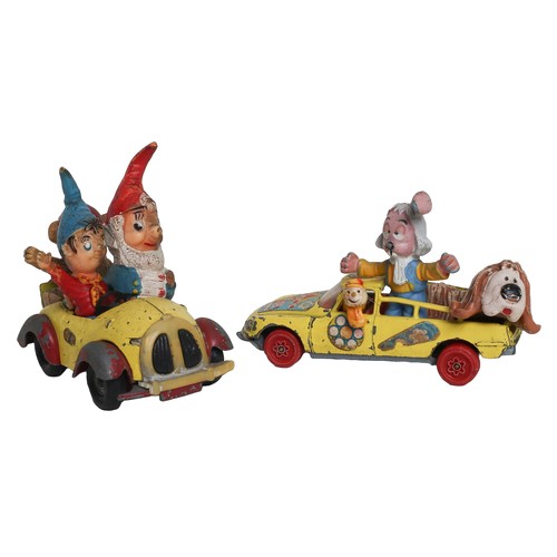 115 - Vintage Toys including Noddy's Car. All well-used.