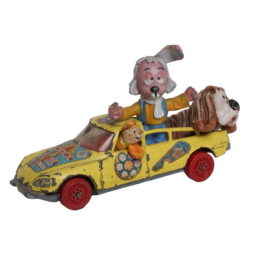 115 - Vintage Toys including Noddy's Car. All well-used.