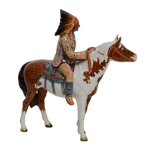 58 - Beswick - The Mounted Indian.