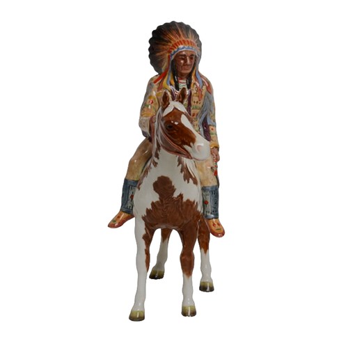 58 - Beswick - The Mounted Indian.