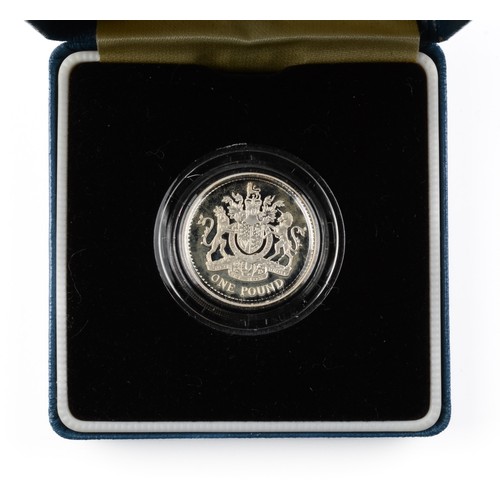 13 - Elizabeth II Silver Proof One Pound Coin. 1998. (S4334) FDC.