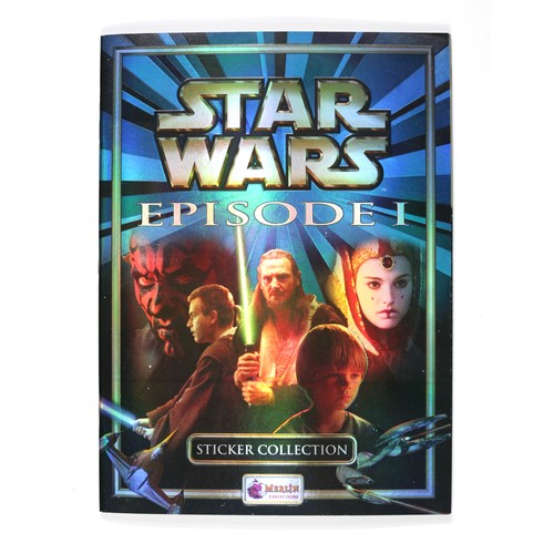 124 - Star Wars Episode 1 Sticker Book - unused excellent condition and with Star Wars Episode 1 The Phant... 