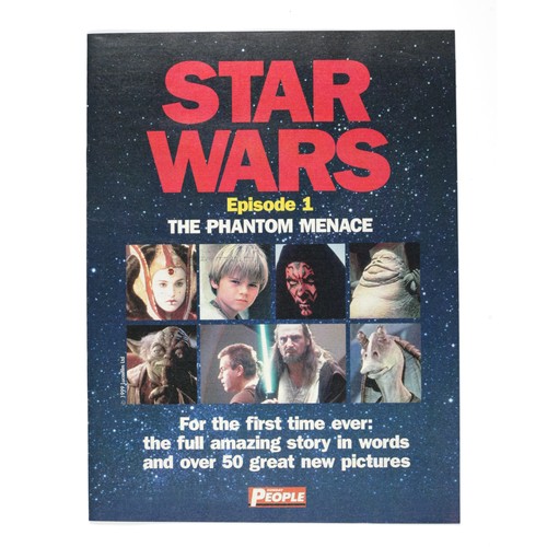 124 - Star Wars Episode 1 Sticker Book - unused excellent condition and with Star Wars Episode 1 The Phant... 