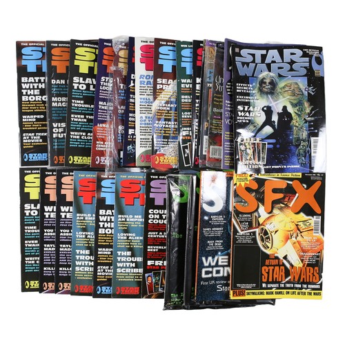 117 - Collection of Star Trek, SFX and Other Magazines. Includes:
18 x Star Trek from 1996/97
1 x Star War... 