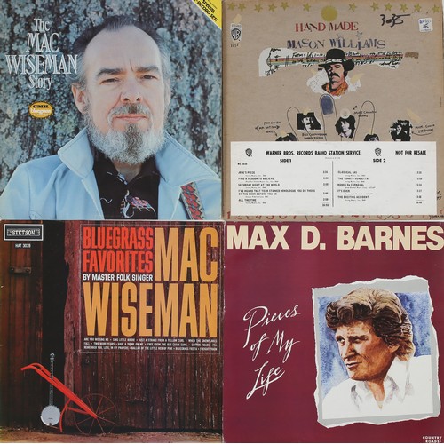 178 - Folk/Country LPs

A great collection of 7 assorted folk/country LPs

Includes: Mac Wiseman - Bluegra... 