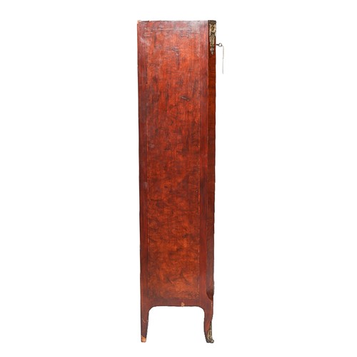 9 - A 19th Century Semanier. Inlay to front of drawers and 3 inner drawer trays. Approx. 120cm high by 2... 