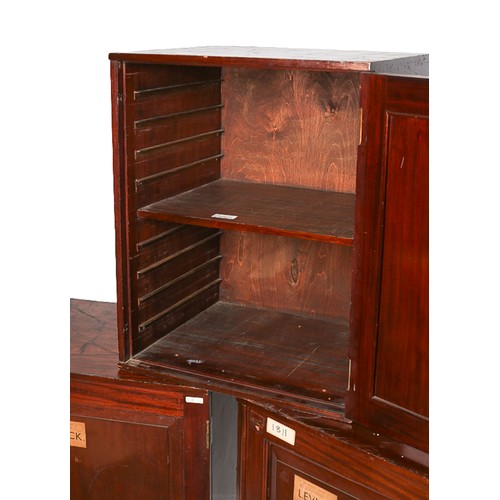 16 - Three Victorian Mahogany Cabinets from the Bonhams 2011 Natural History Cabinet sale. Approximately ... 