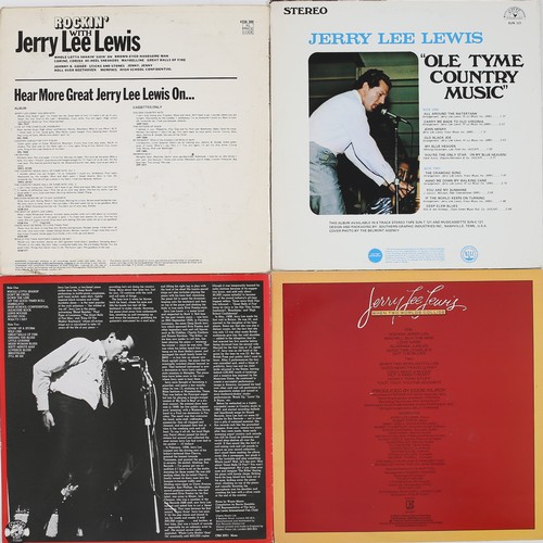 209 - Collection of 4 Jerry Lee Lewis LPs

Includes: Ole Tyme Country Music - SUN 121, Rockin' With Jerry ... 