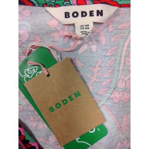 54 - Boden Summer Dress. Size 18R. Brand new with tags.