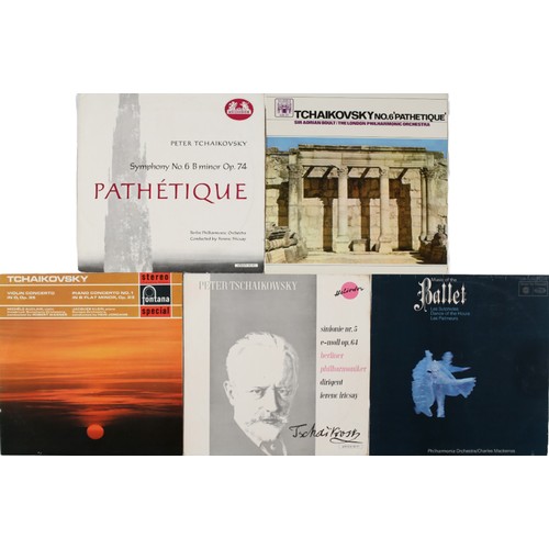 189 - Collection of 5 Classical LPs including: Tchaikovsky - Symphony No. 6 B Minor Op. 74 Pathetique, Tch... 