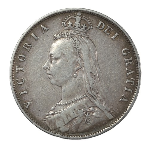 66 - Victoria, 1888, Half Crown. Jubilee bust. F (S3924)