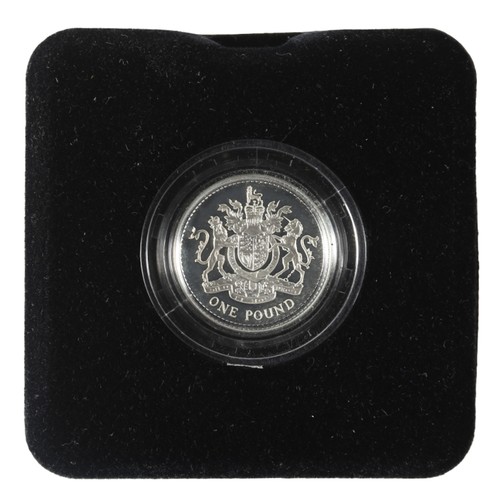 79 - United Kingdom 2008 Silver Proof £1 Coin. Boxed and with COA.