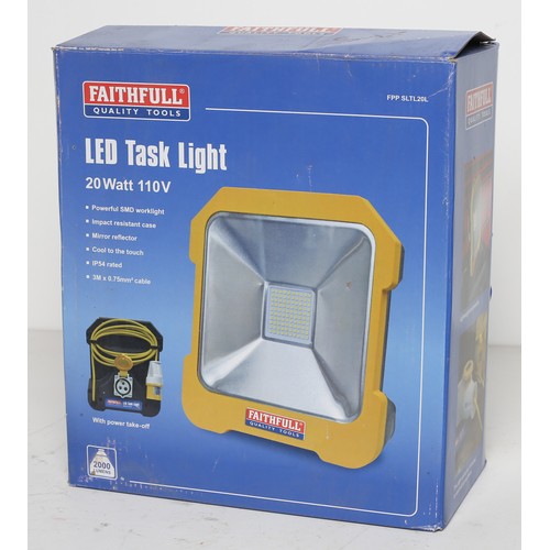 17 - Faithful LED Task Light. Brand new in box. 20 Watt 110v.