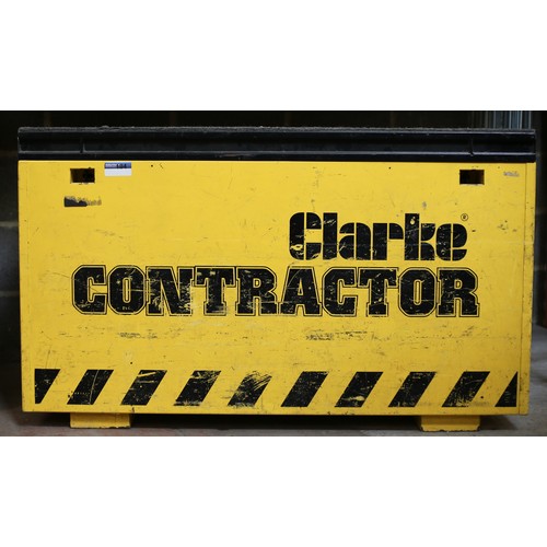 72 - Clarke Contractor Lockable Storage - 122cm wide by 61cm deep and 74cm high.