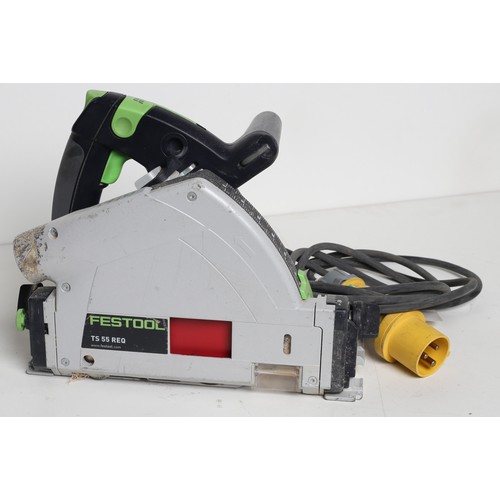 85 - Festool Plunge-Cut Saw. TS 55 REQ - Plus GB 110V.