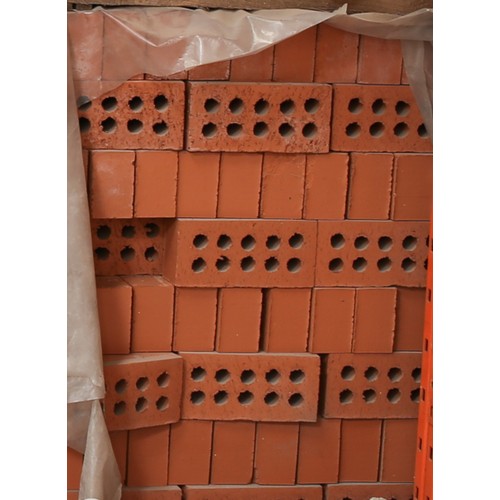 120 - 3 Pallets of Red Smooth Bricks. New