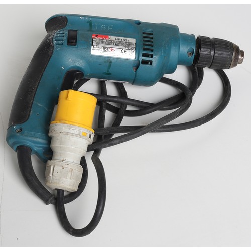 143 - Makita Hammer Drill. 110v. HP1621.