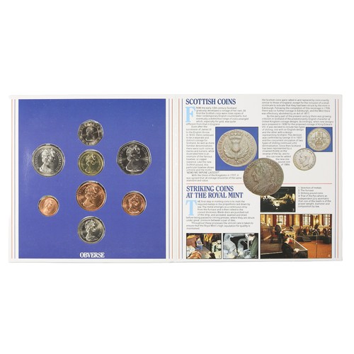 73 - 1984 United Kingdom Brilliant Uncirculated Coin Collection.