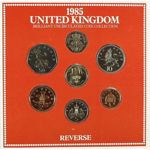 75 - United Kingdom Brilliant Uncirculated Coin Collection 1985