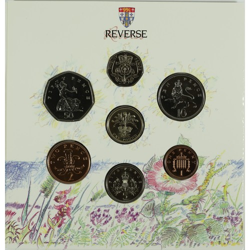 85 - 1989 United Kingdom Brilliant Uncirculated Coin Collection.