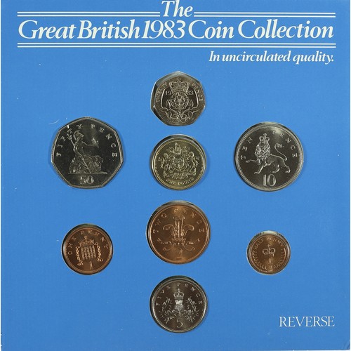 69 - The Great British 1983 Coin Collection. In Uncirculated Quality.