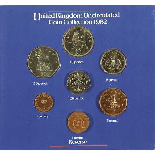 67 - United Kingdom Uncirculated Coin Collection 1982