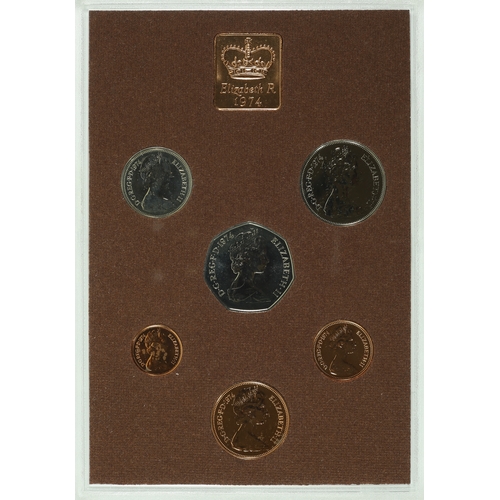 61 - The Coinage of Great Britain and Northern Ireland 1974 Presentation Set.