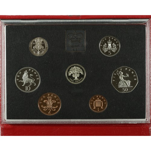 81 - 1988 United Kingdom Proof Coin Collection in Presentation Case.